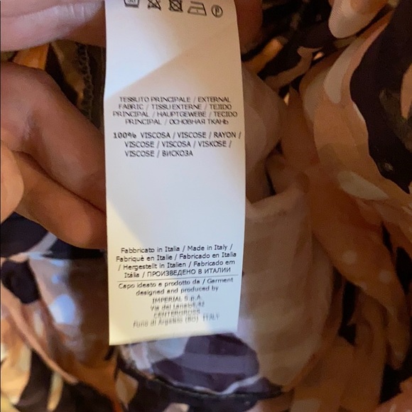 NWOT made in Italy Beautiful imperial top - Picture 6 of 6